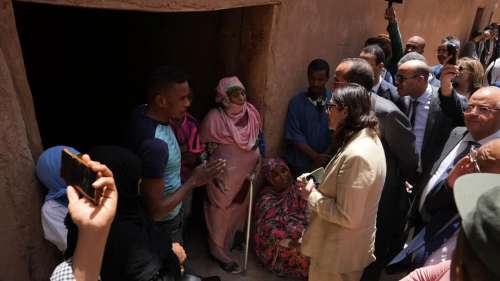 فاطمة الزهراء المنصوري وزيرة إعداد التراب الوطني والتعمير تطلق برنامجا تنمويا كبيرا باقليم زاكورة