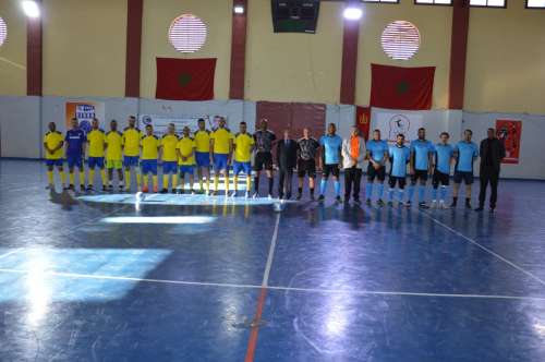 الرشيدية ...تفوق فريق المحامين على نظيره مساعدي القضاء في افتتاح دورة الاستاذ محمد امزيان