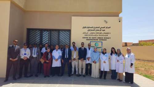 إعطاء انطلاقة خدمات المركز الصحي الحضري من المستوى الأول 'عبد الرحمان الصحراوي