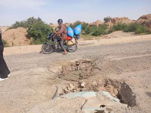 جماعة الريصاني..العدالة المجالية لاتشمل طرق المنطقة السياحية