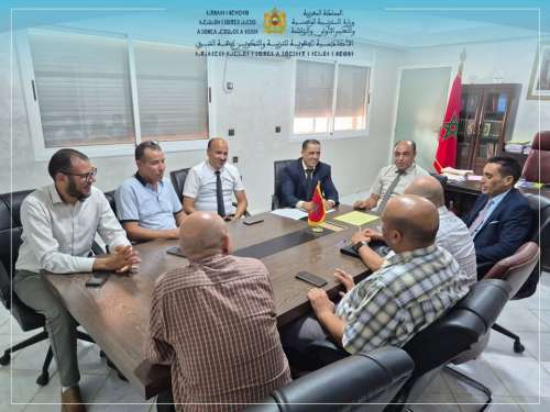 بوعرفة .تسليم  المهام بين سعيد إرجى المدير الإقليمي الجديد للمديرية الإقليمية للتربية وبين المكلف بالتدبير سابقا