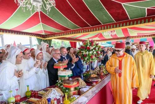 الاستقبال الرسمي لعيد العرش بحضور شخصيات وطنية ودولية